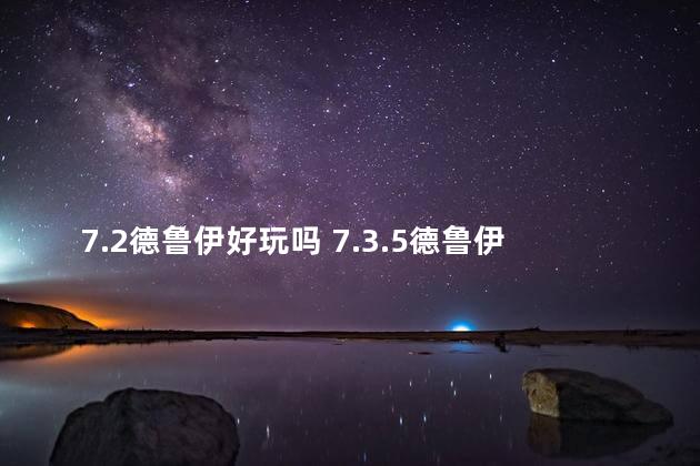 7.2德鲁伊好玩吗 7.3.5德鲁伊强度